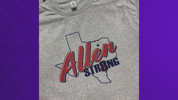 North Texas business selling 'Allen Strong' T-shirts to raise funds for community foundation
