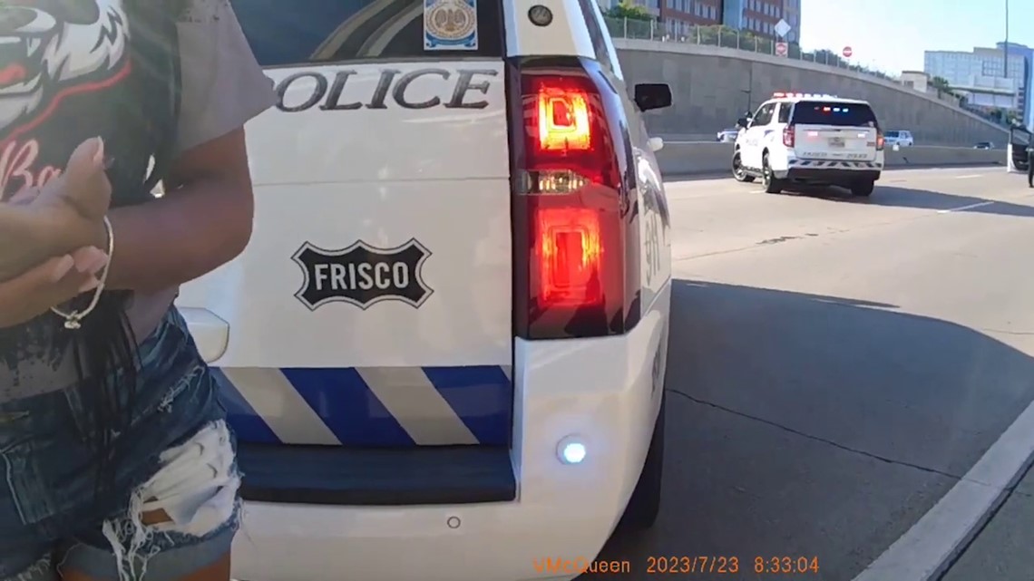 Frisco police pull over vehicle after license plate mixup