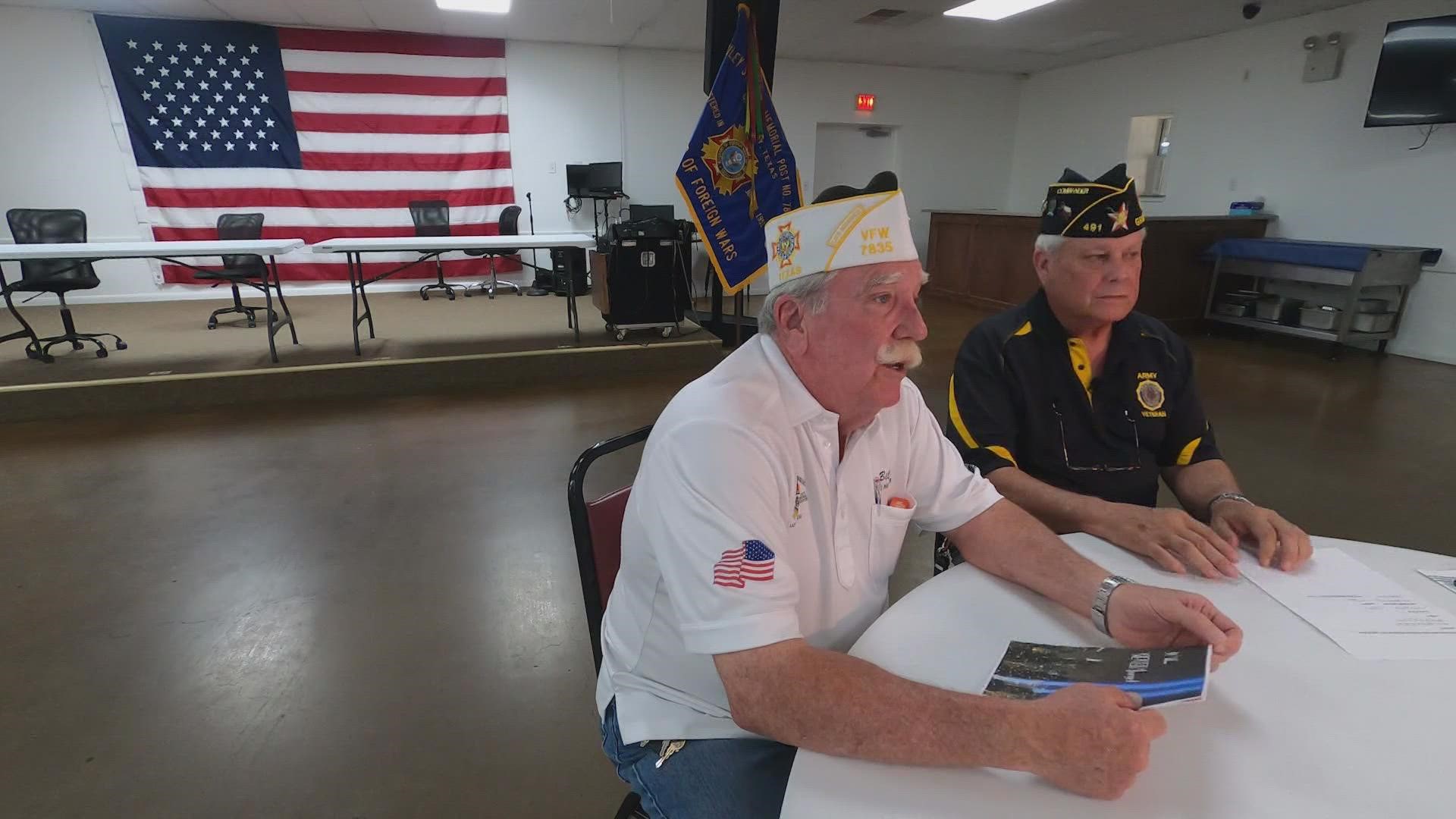 "They do super work protecting us and making sure we're safe. And we just want to honor them for their service," said Ricky Johnson, American Legion Post.