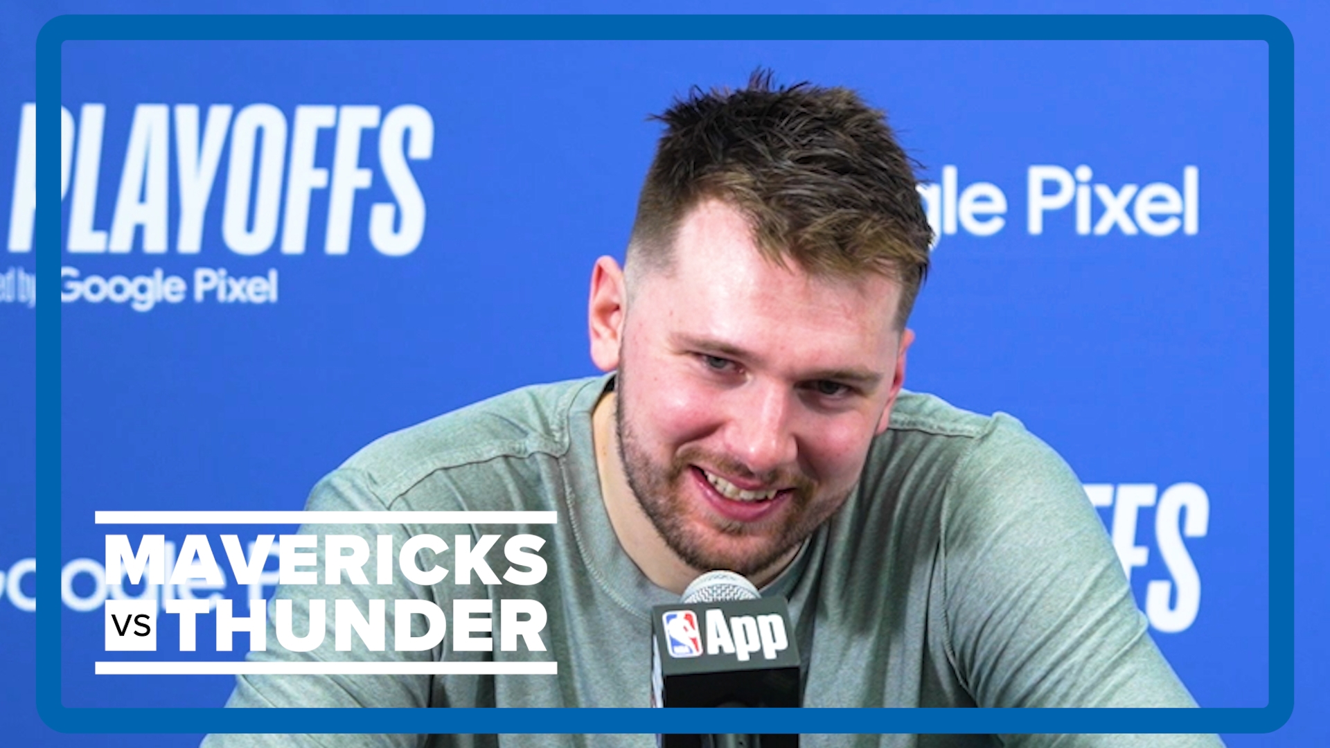 Luka Doncic scored 30 points in a triple-double, and the Dallas Mavericks beat the Oklahoma City Thunder 104-92 on Wednesday night.