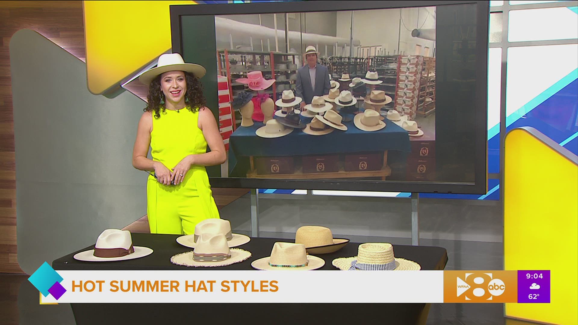 See inside the Milano Hat Factory in Garland for a look at new summer hat trends for men and women