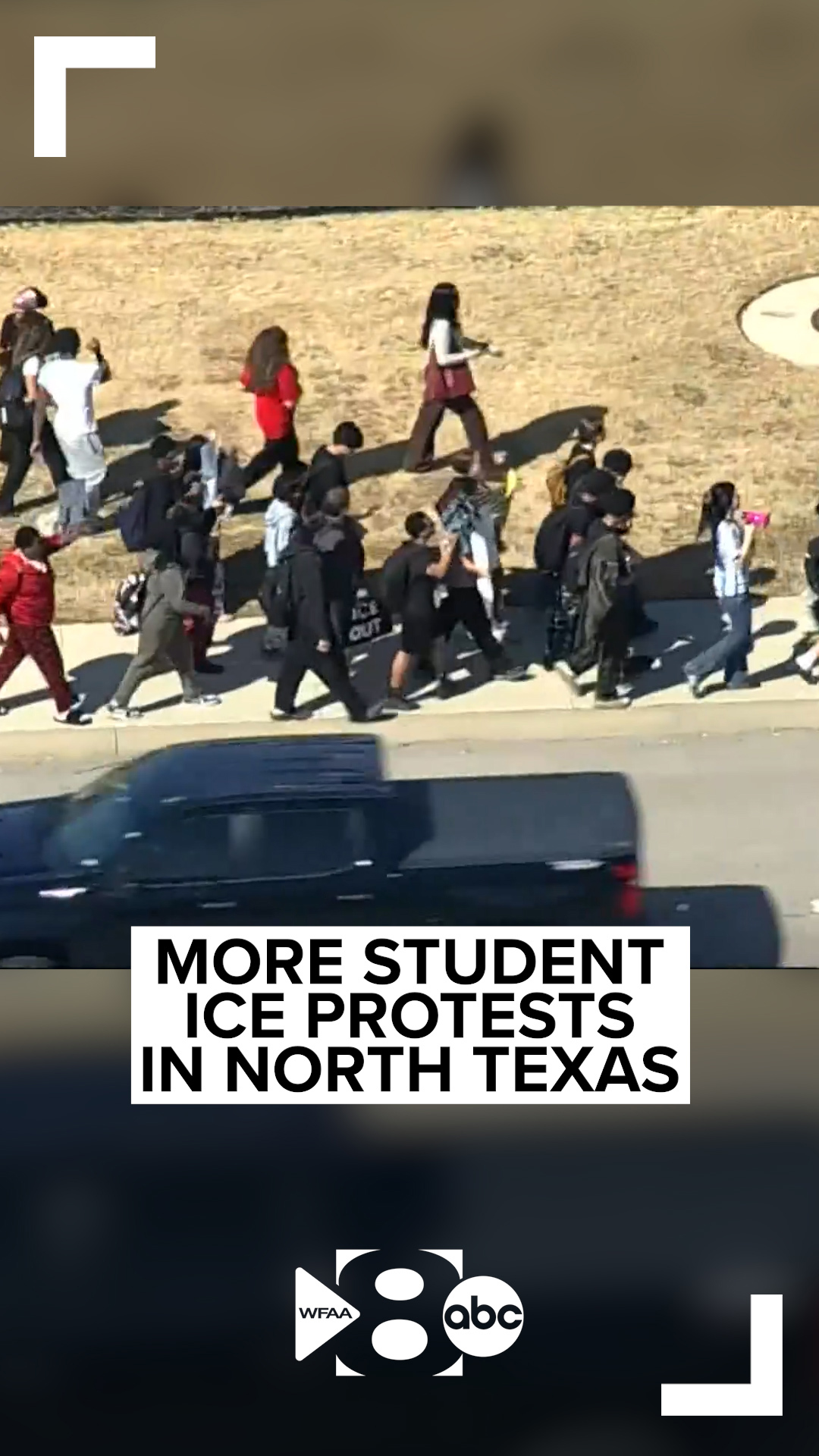 More students protest immigration enforcement in North Texas | wfaa.com