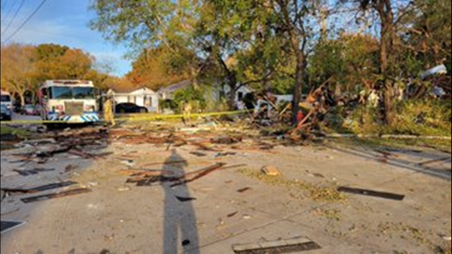 One person was in critical condition after a reported house explosion in Westworth Village, a small city in the west Fort Worth area.