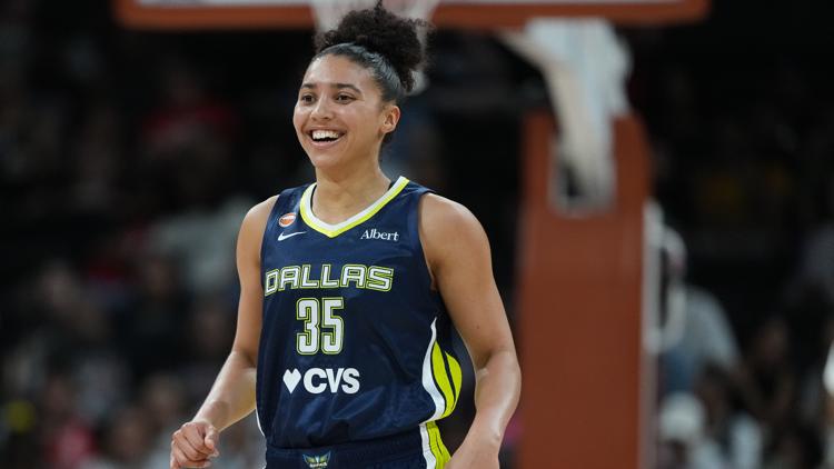 Asia Fuzz Wnba Azzi Fudd scores 22 in 1st WNBA start and helps the Wings beat the Aces ...