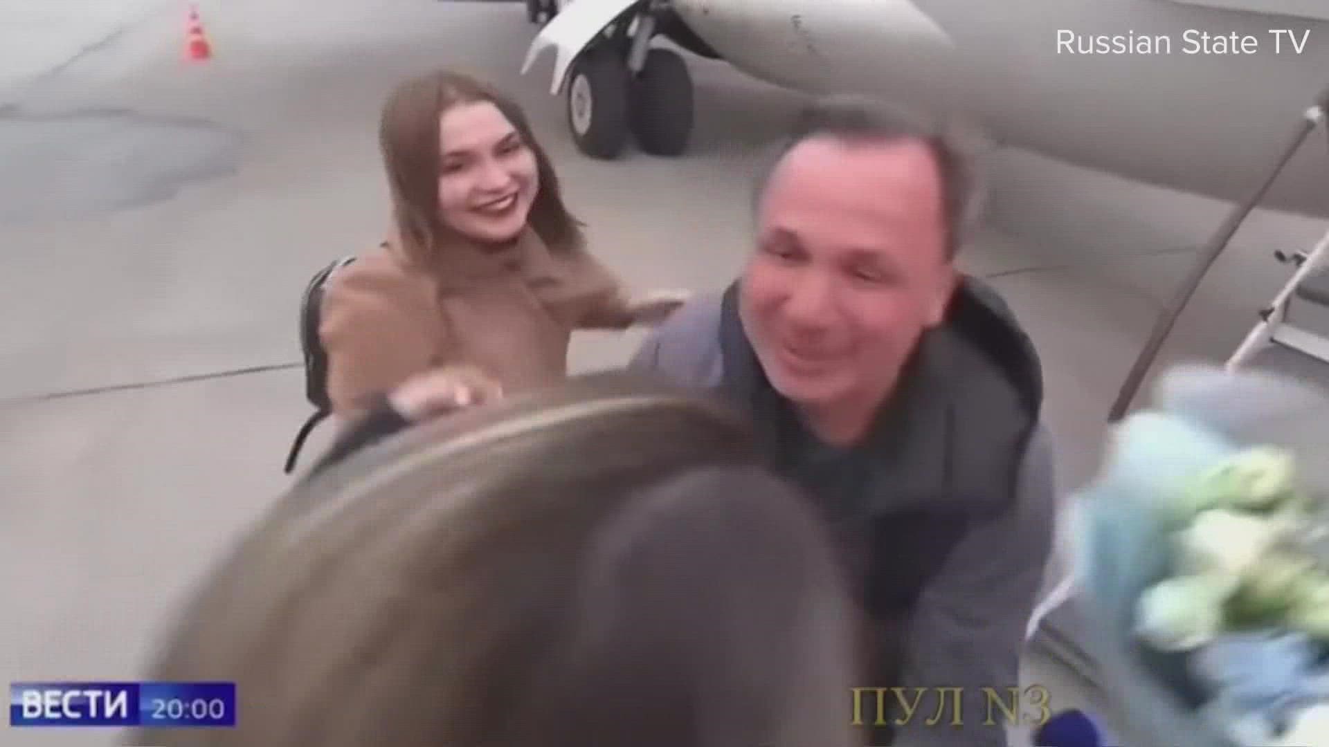 Trevor Reed was released from jail in Moscow after almost three years in captivity. Yaroshenko is being brought back to Russia after a 20-year sentence in the U.S.