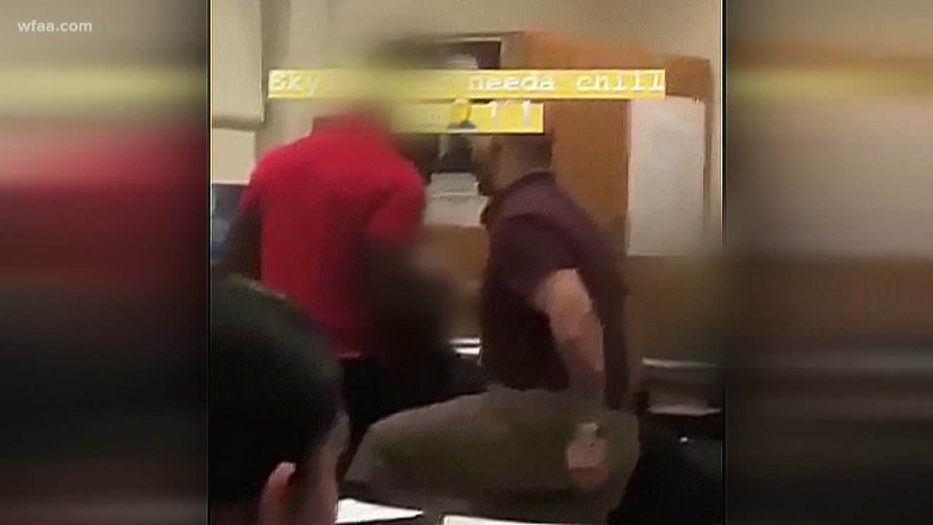 Students attacks substitute teacher at Skyline High