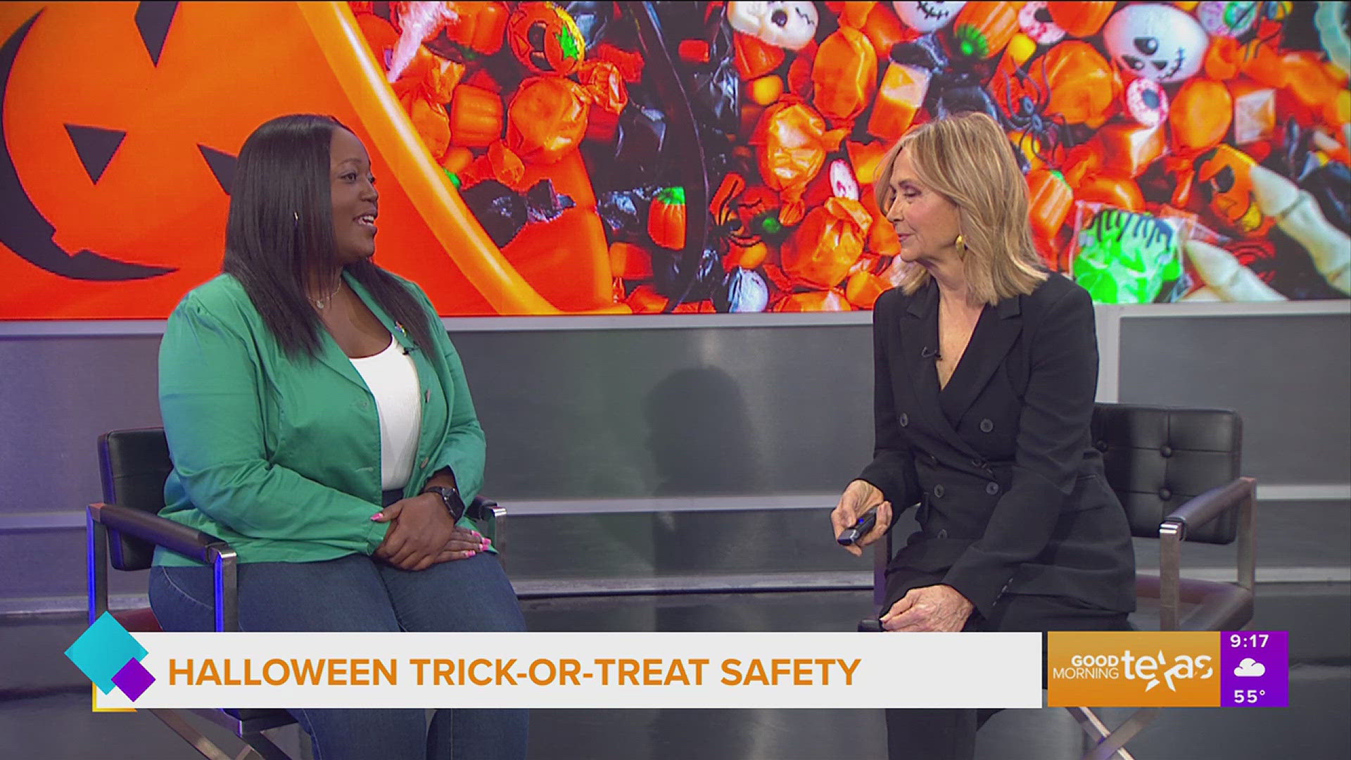 Brittany McGowan joins us from the Dallas Children's Advocacy Center with how to keep your kids safe during Halloween.