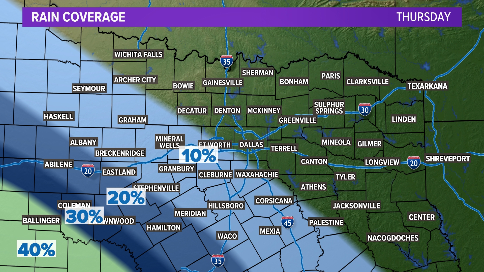 DFW Weather: Rain chances return | wfaa.com