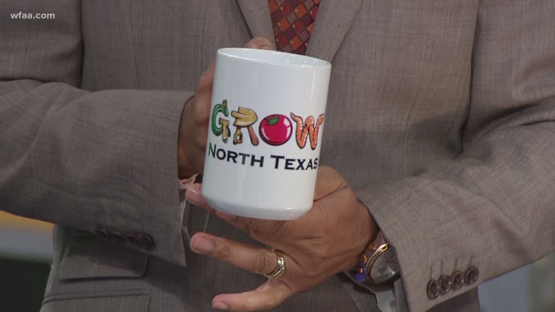 What's up with Greg's cup? Grow North Texas