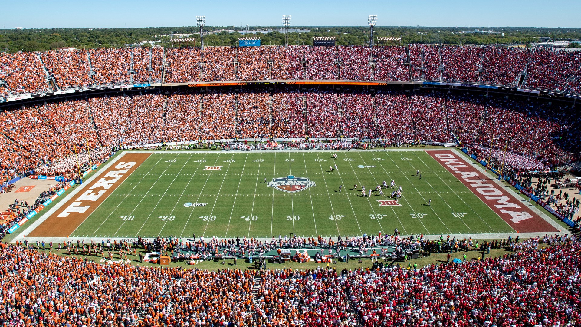 Red River Showdown: The history of the Texas-OU game | wfaa.com