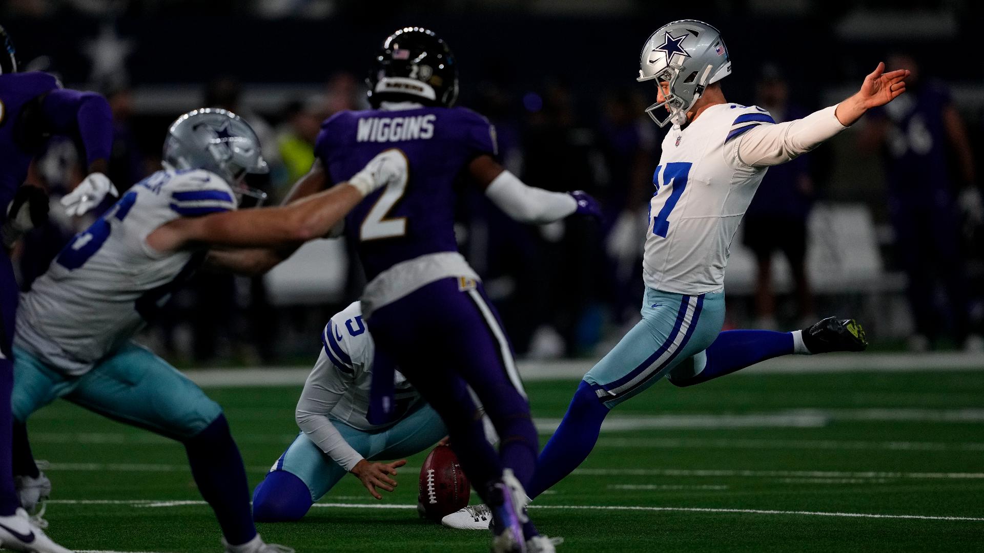 DFW kicking coach Jaden Oberkrom explains what Dallas Cowboys kicker Brandon Aubrey does right.