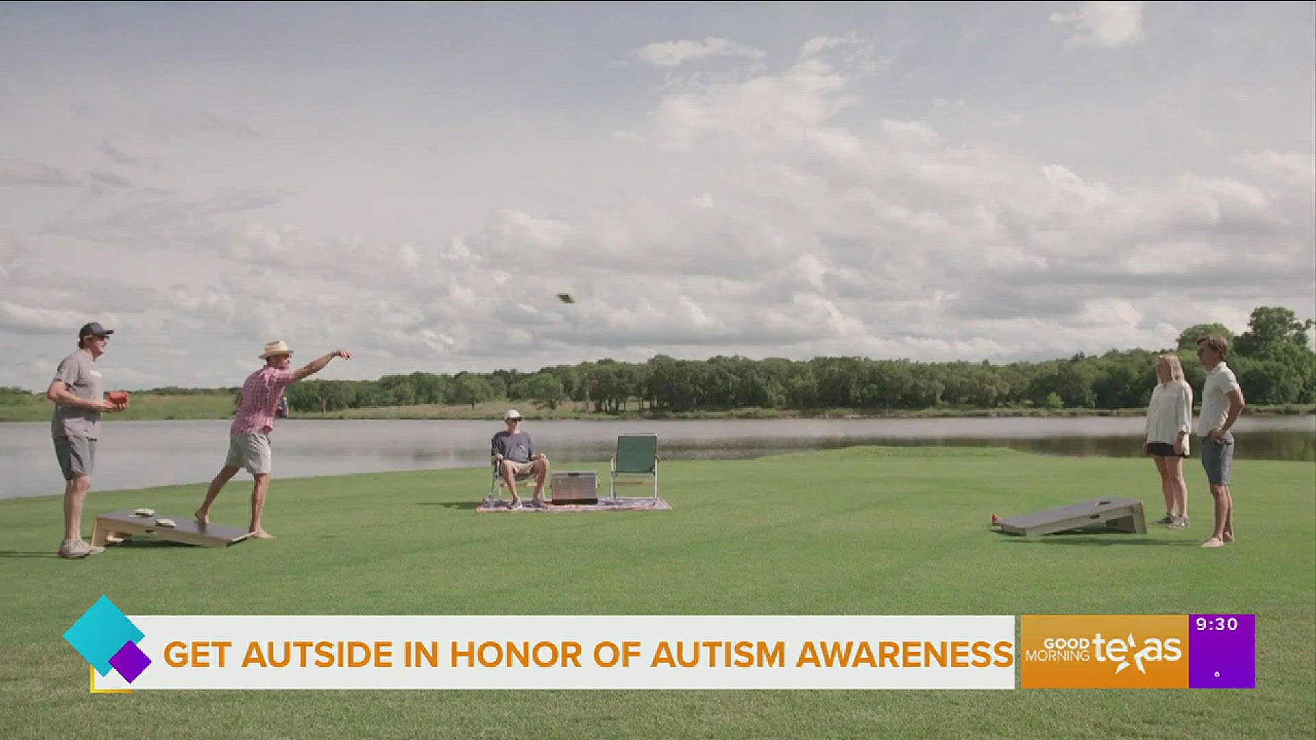In honor of Autism Acceptance Month, we're going "Aut-side" for fun and games.