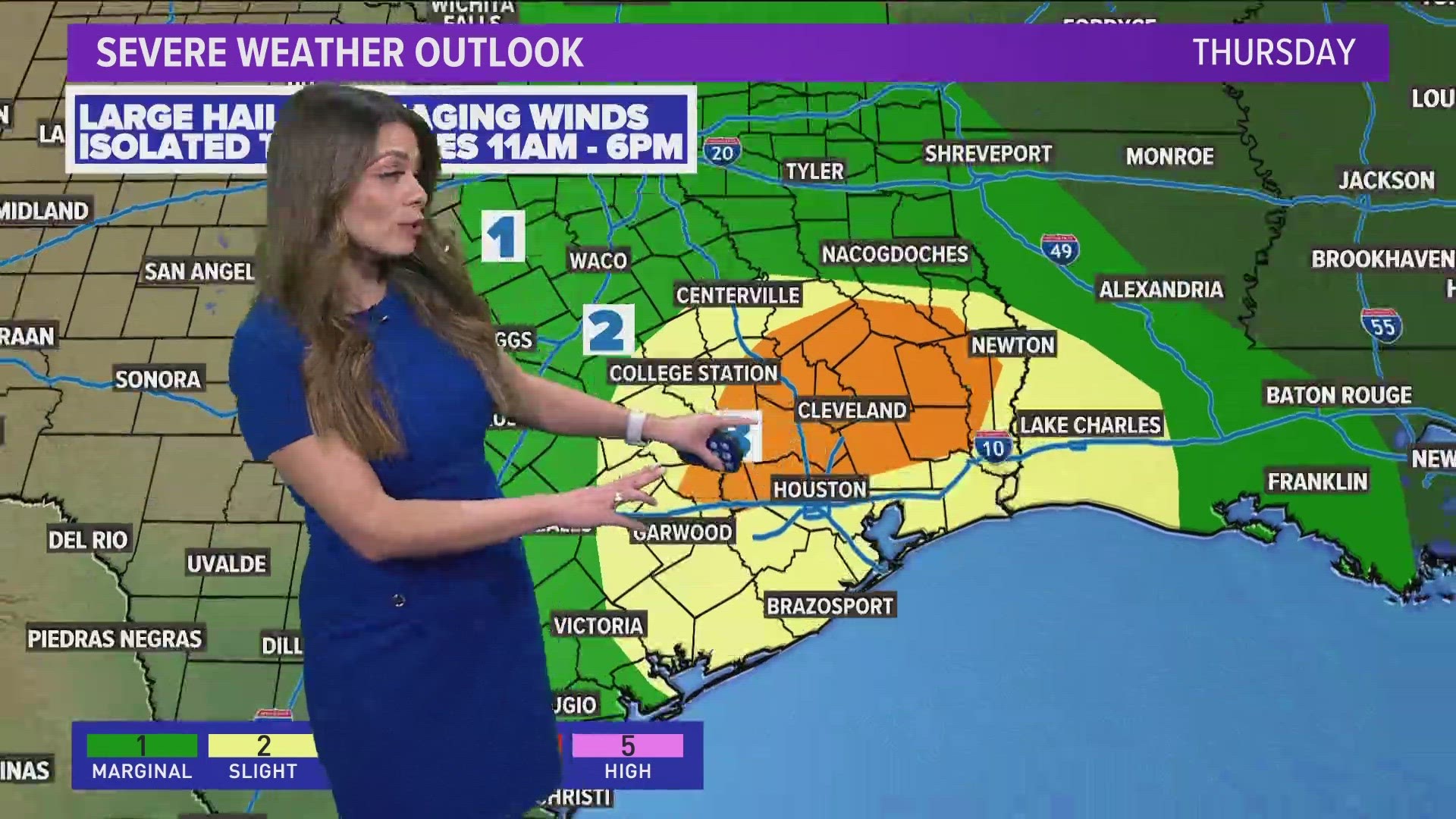 DFW Weather: Storms return to Texas Thursday. Here is a look at the latest timeline and threats.