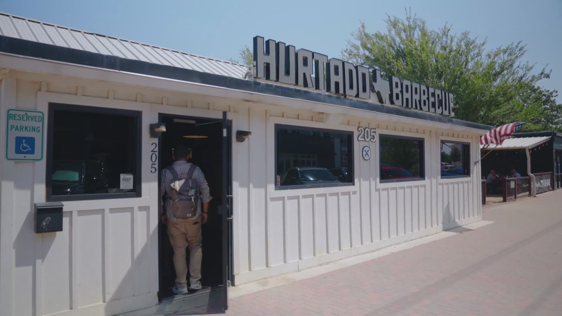 WFAA profiles the owner of Hurtado Barbecue, Brandon Hurtado.