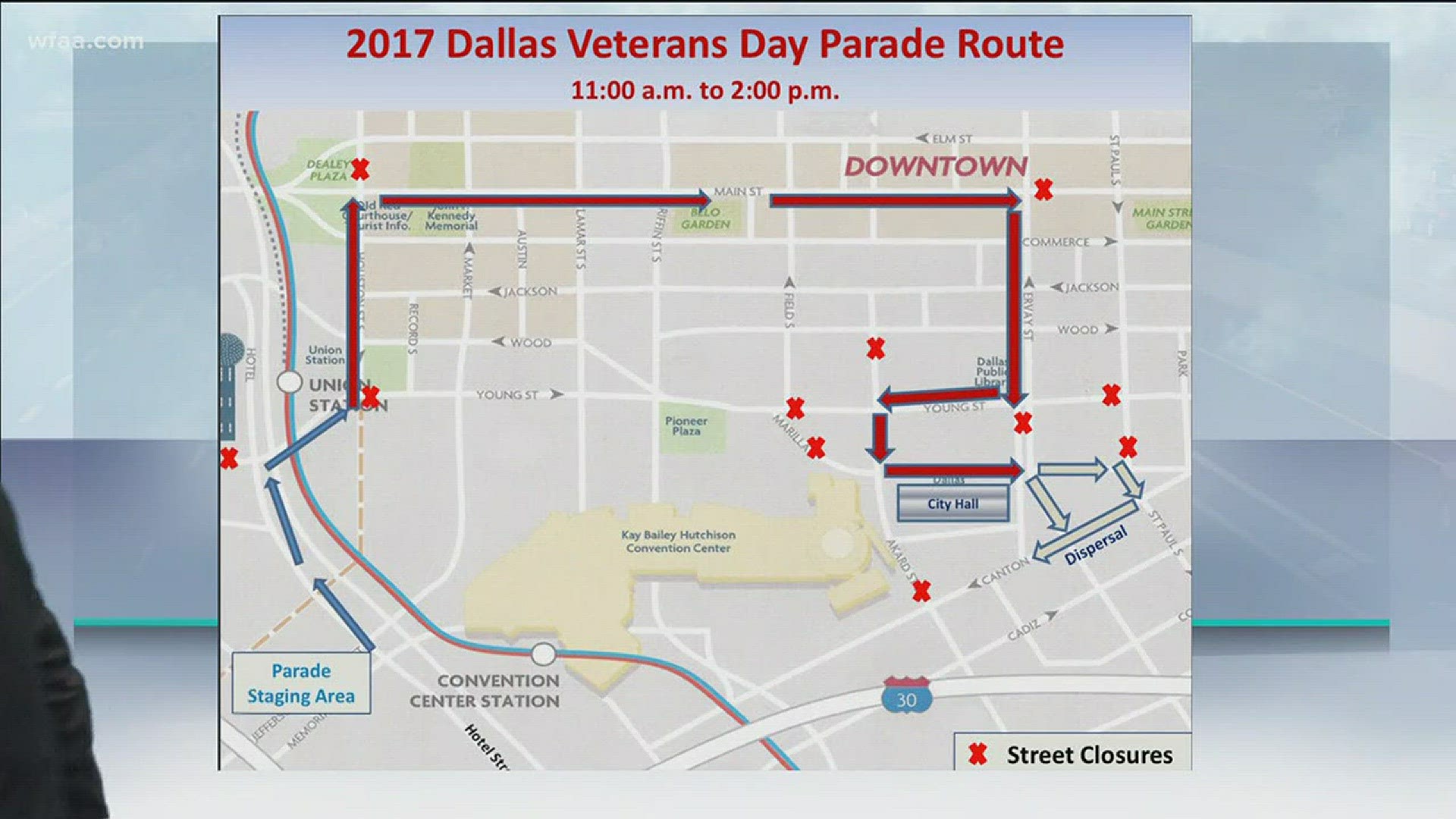 2017 Dallas Veterans Day Parade to shut down streets Friday