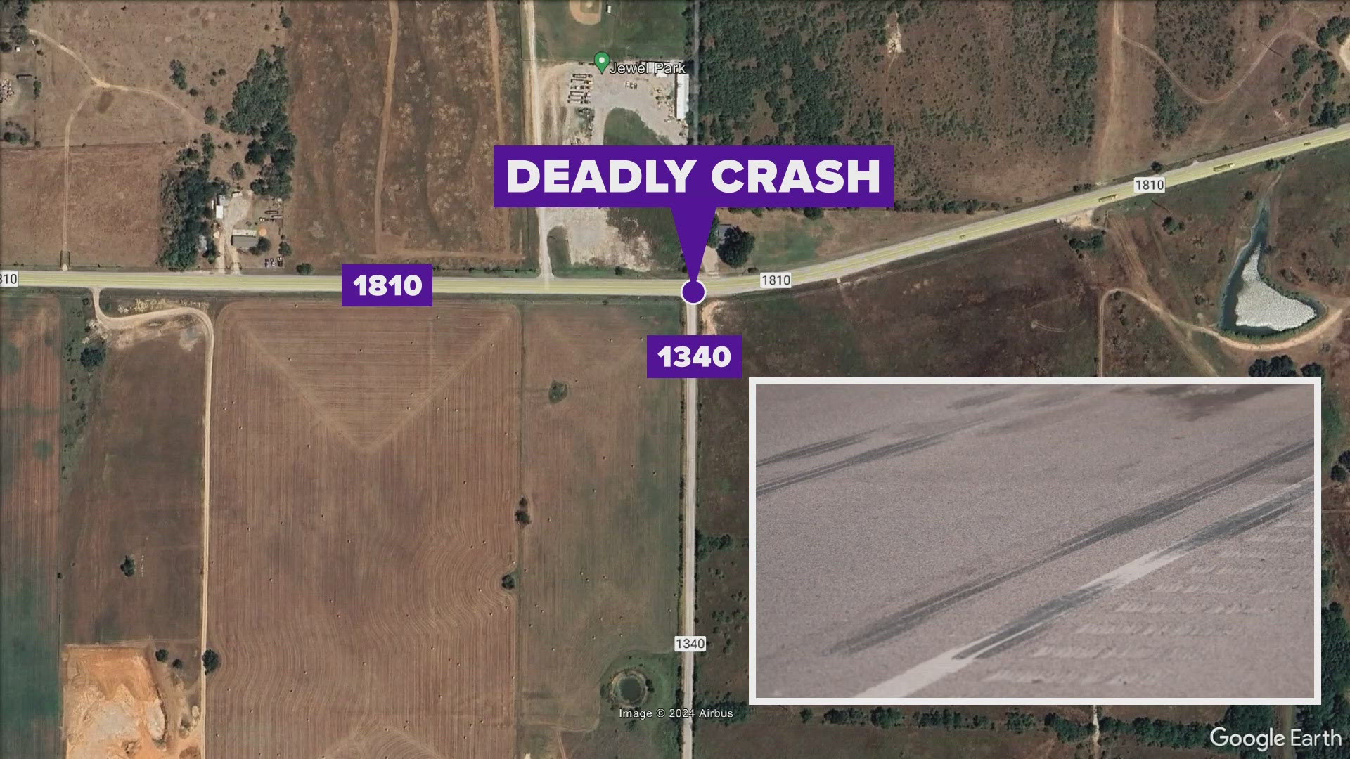 The crash happened around 6:30 a.m. on Farm Road 1810 at County Road 1340 east of Chico, according to the Texas Department of Public Safety.
