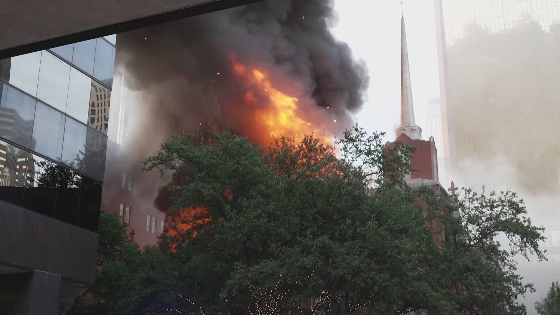 The building has been around since 1890. Officials say no one was injured in the fire.