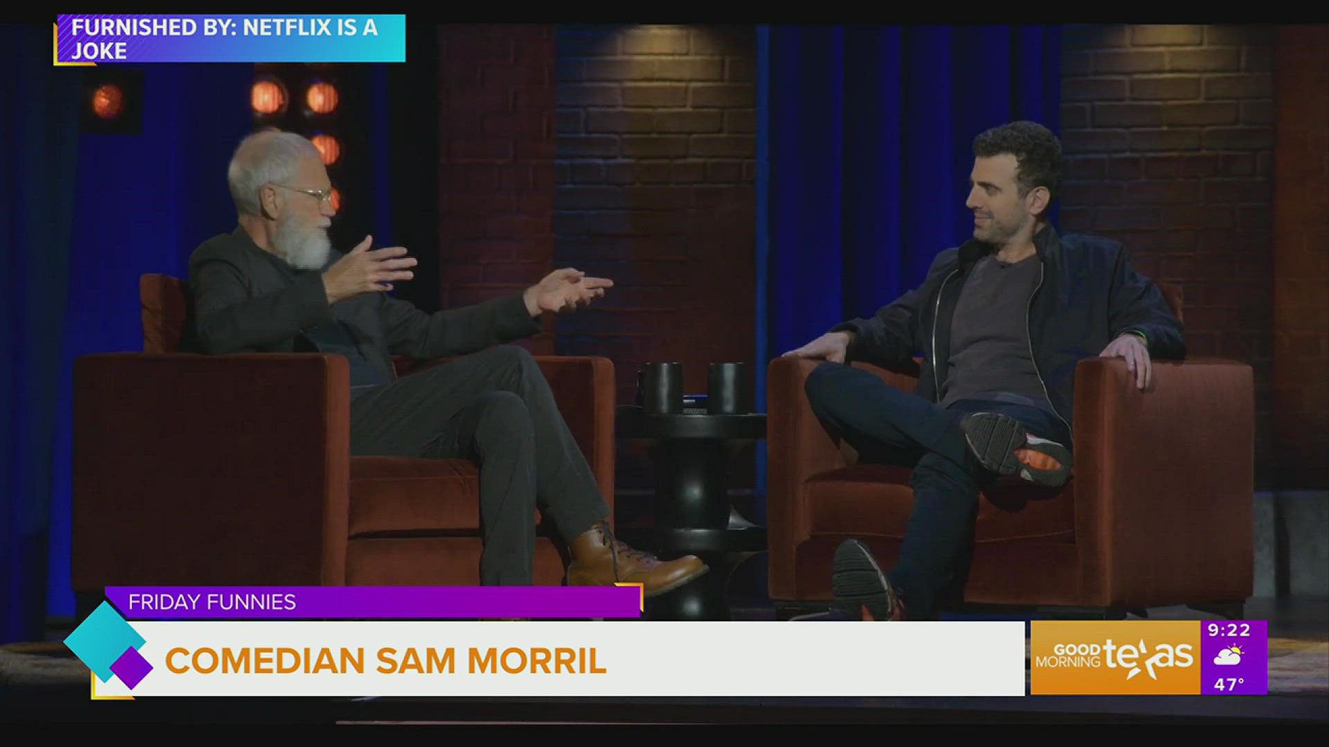 We talk with Sam Morril about his career making people laugh, and his class act tour coming to Dallas.