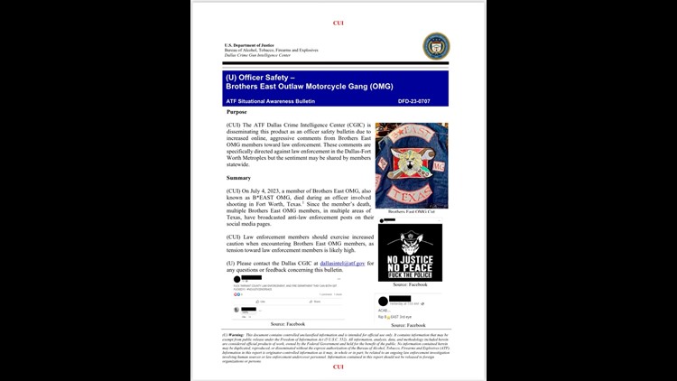 ATF gives Texas police safety warning after fatal shooting | wfaa.com