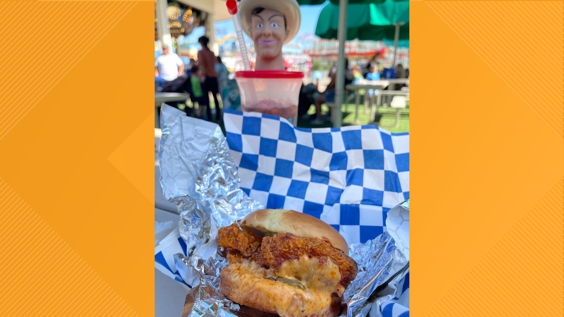 State Fair of Texas How much food does 105 buy?