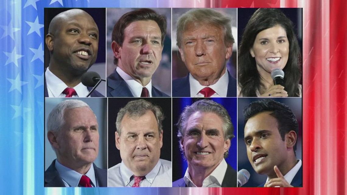 GOP presidential candidates hit campaign trail in 2024 race