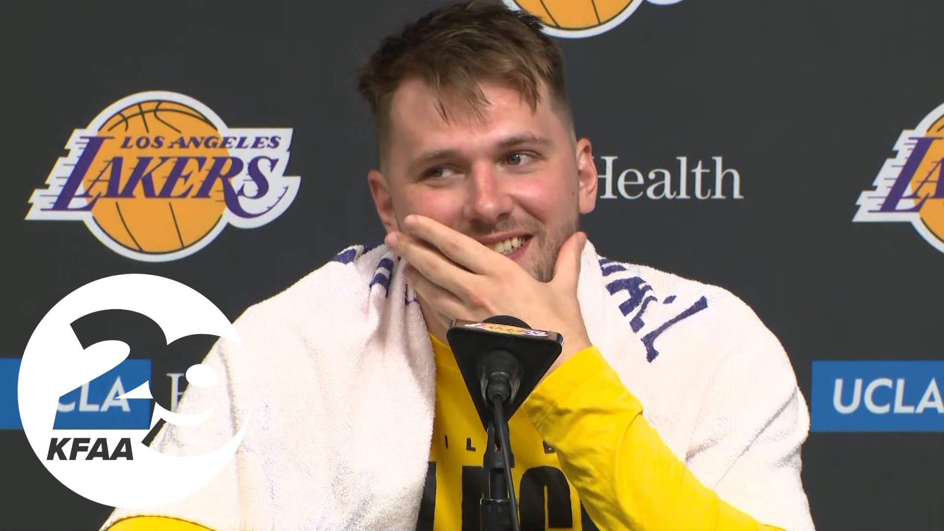Luka Doncic post-game interview | Dallas Mavericks vs. Los Angeles Lakers