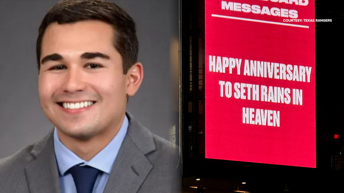 'Happy Anniversary to Seth Rains in Heaven'