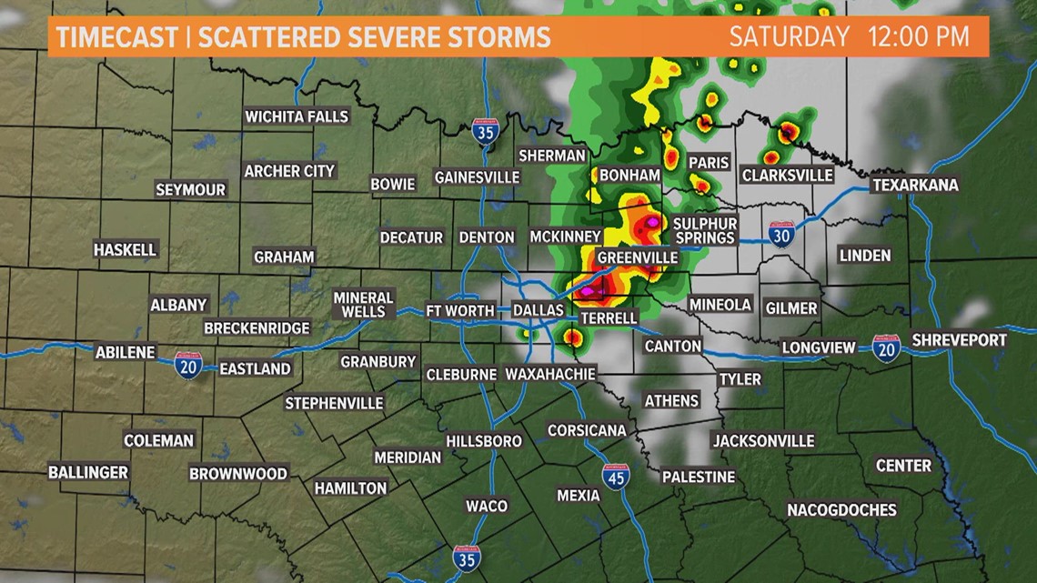 DFW Storm Timeline | Wfaa.com