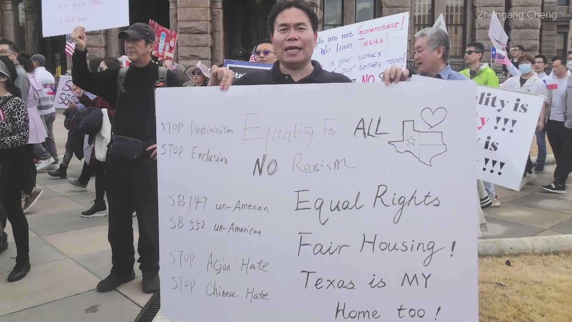 Several bills introduced during this year's legislative session alarmed Asian communities across Texas, prompting unprecedented protest.