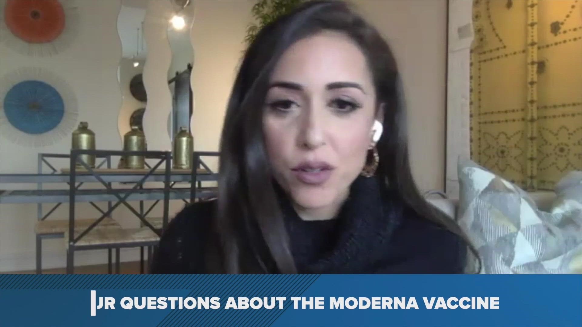 Sonia Azad spoke to Dr. Paul Burton, the Chief Medical Officer of Moderna to ask your questions about their vaccine.