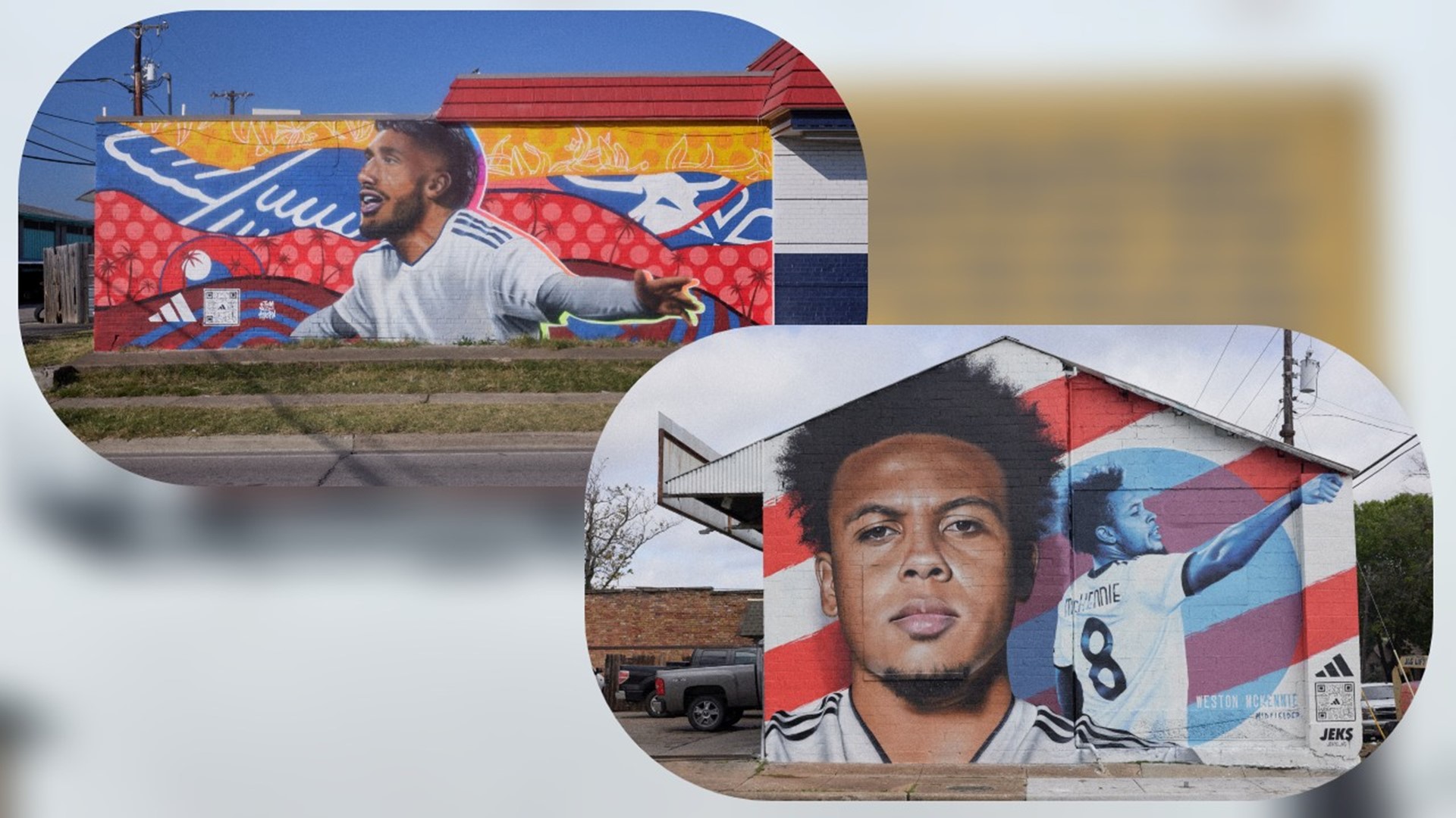 2022 World Cup: Dallas murals, Ted Lasso letters show tourney hype ...