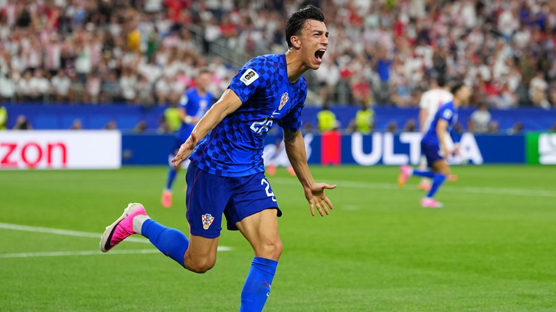 FC Dallas striker Petar Musa scores goal for Croatia vs. England | wfaa.com