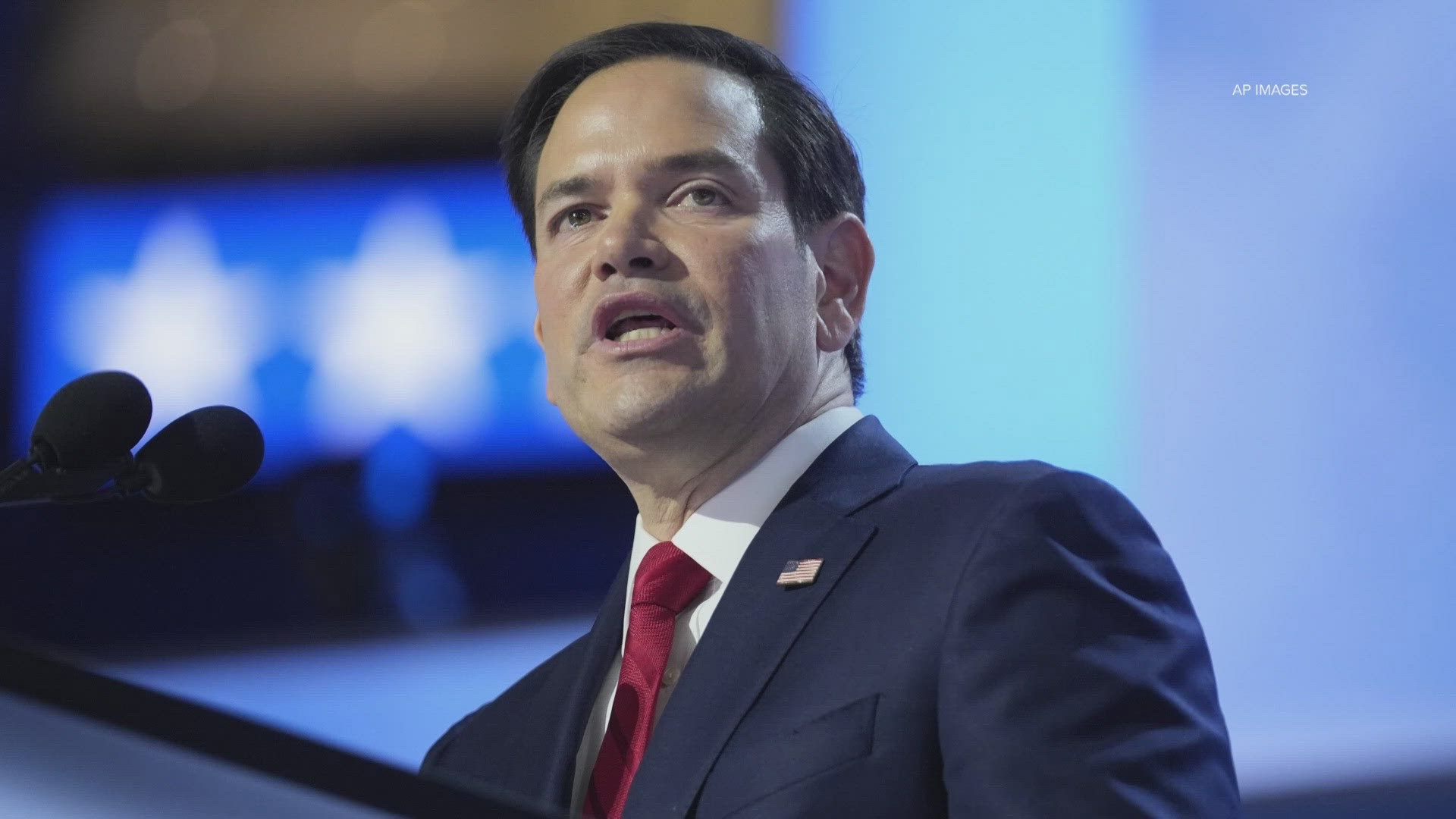 His latest pick is Sen. Marco Rubio from Florida. 