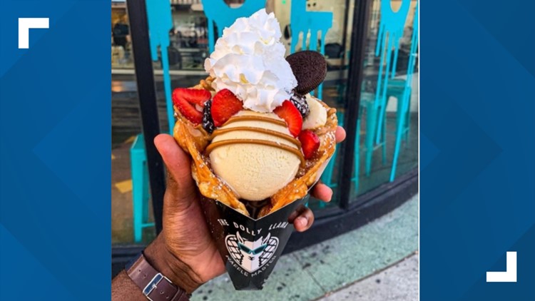 Ice cream and waffles? You can get both at once at this new shop in Dallas