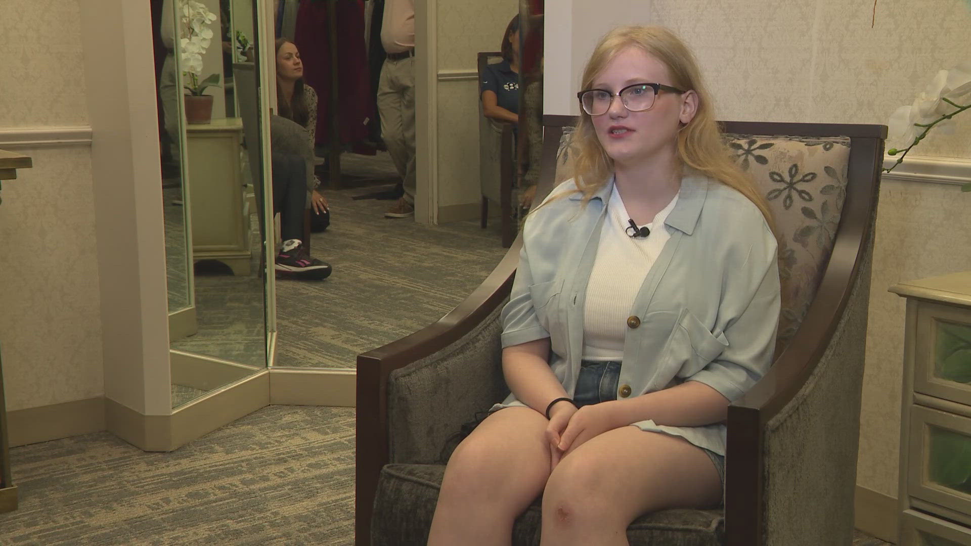 Hope was previously a WFAA Wednesday's Child in 2021 and has been in and out of foster care for seven-plus years.