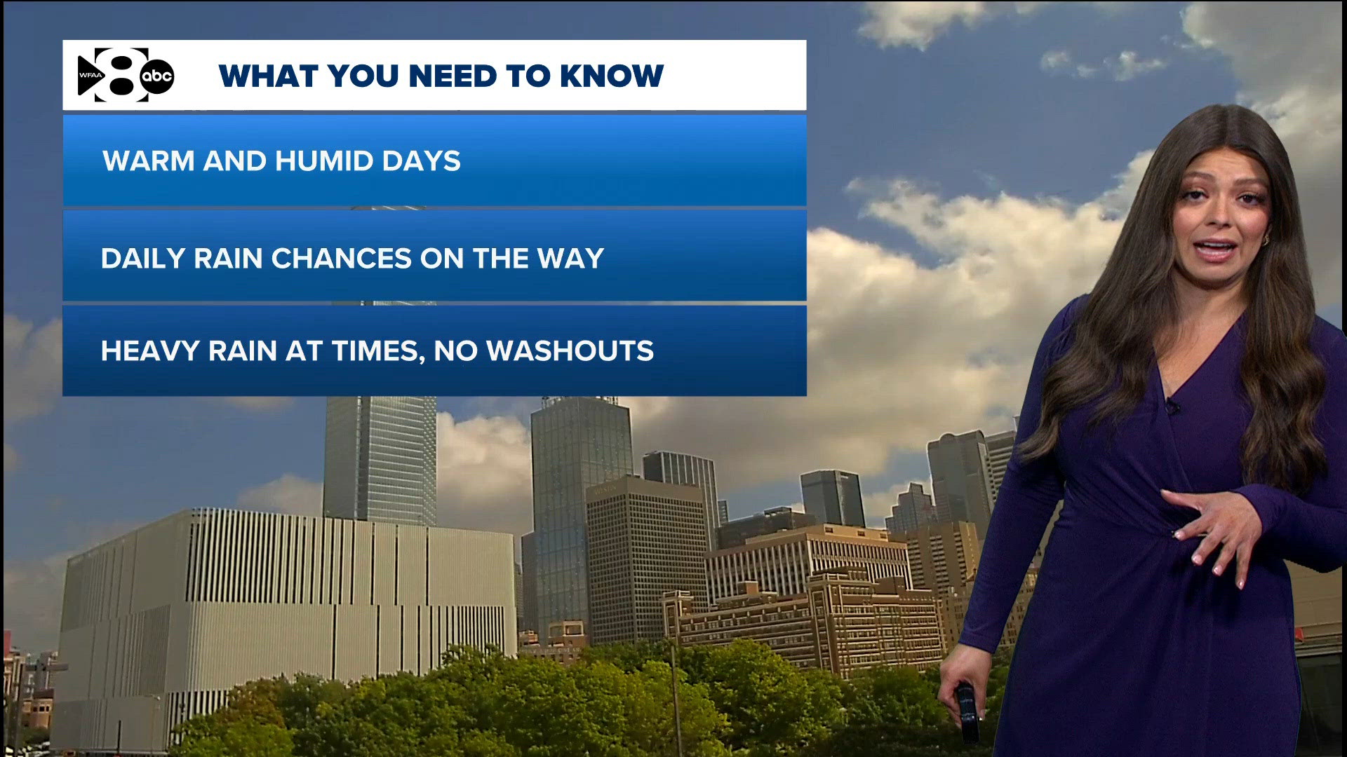 Top Headlines (4-9-2026): DFW Weather: Daily rain chances on the way ...