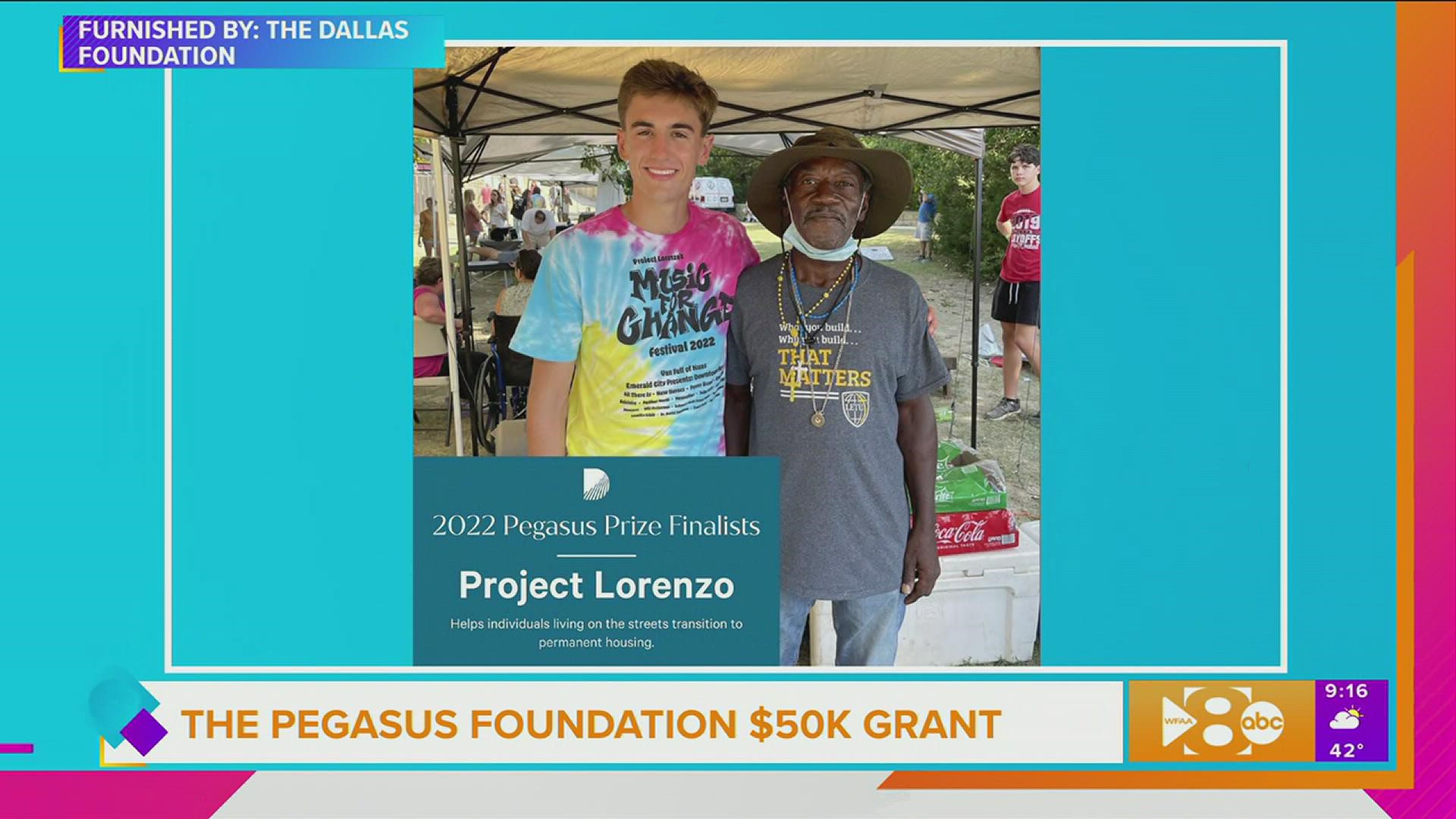 The Dallas foundation, the first community foundation in Texas, awarded the Pegasus prize to Seeds 2 STEM.