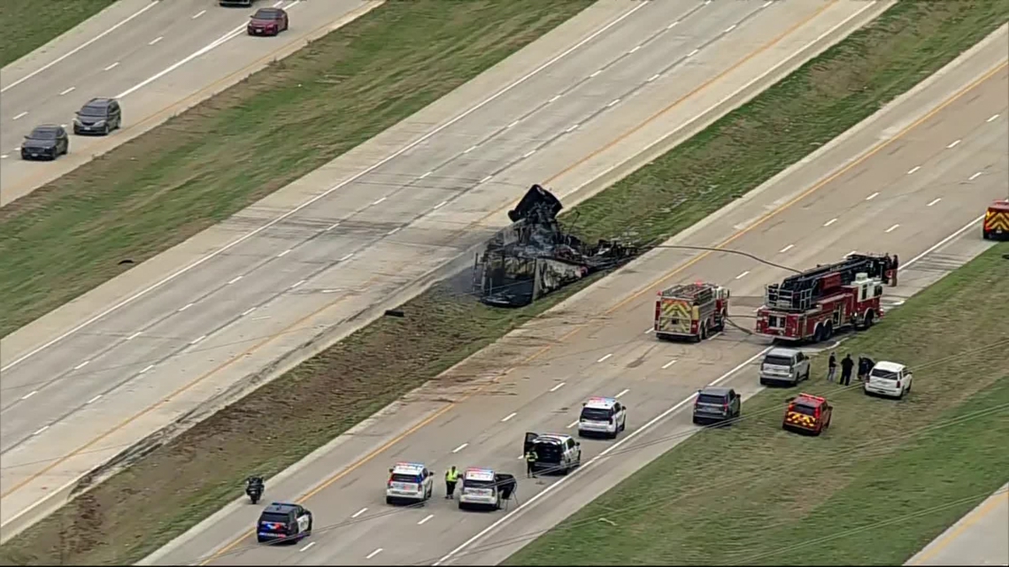 1 dead in semi-truck crash on U.S. 75 in Anna that shuts down road in both directions
