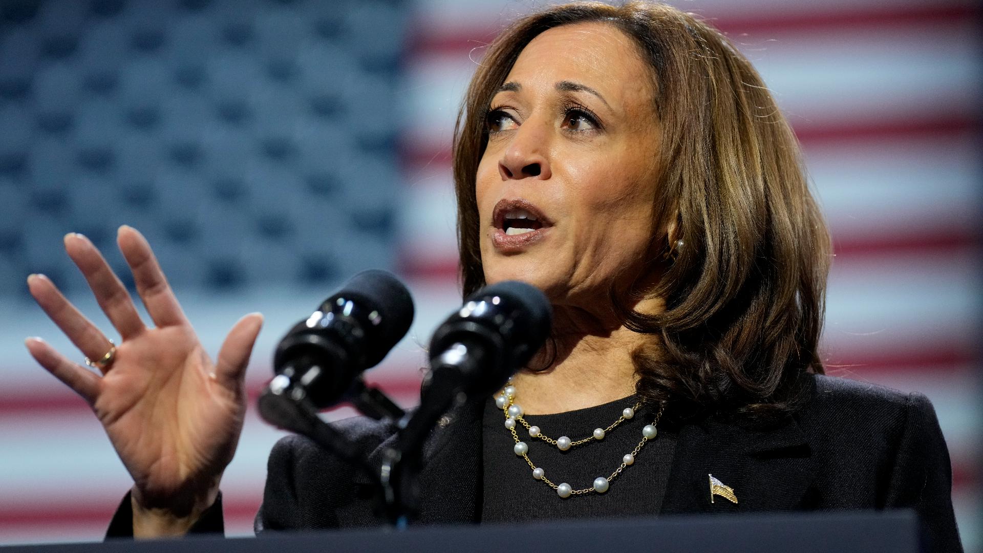 Watch Kamala Harris' full speech at a campaign rally in Erie, Pennsylvania, on October 14, 2024.