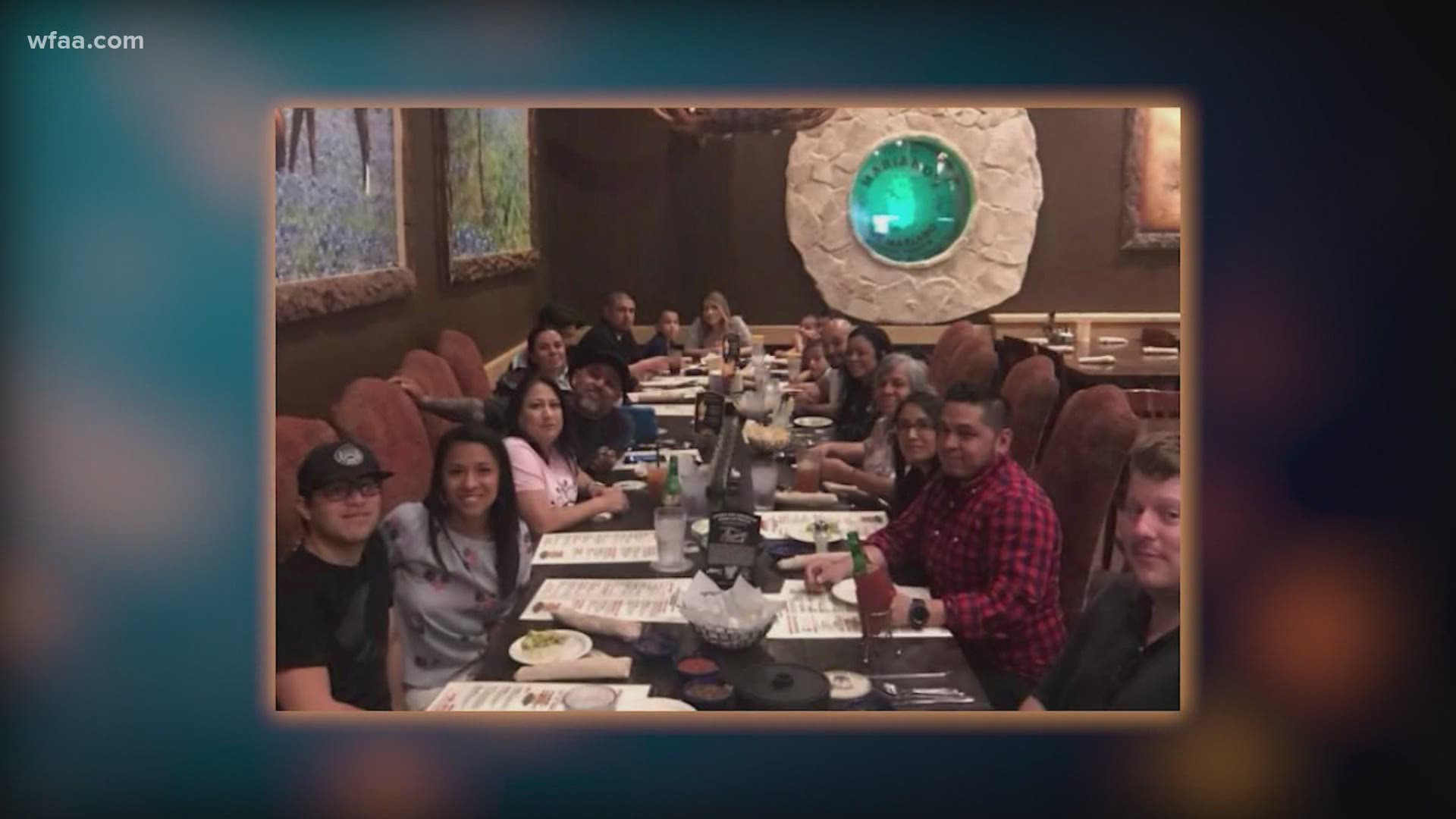 A family in North Texas is warning people about the risks of holding small gatherings as several of them have contracted COVID-19 and one has died.
