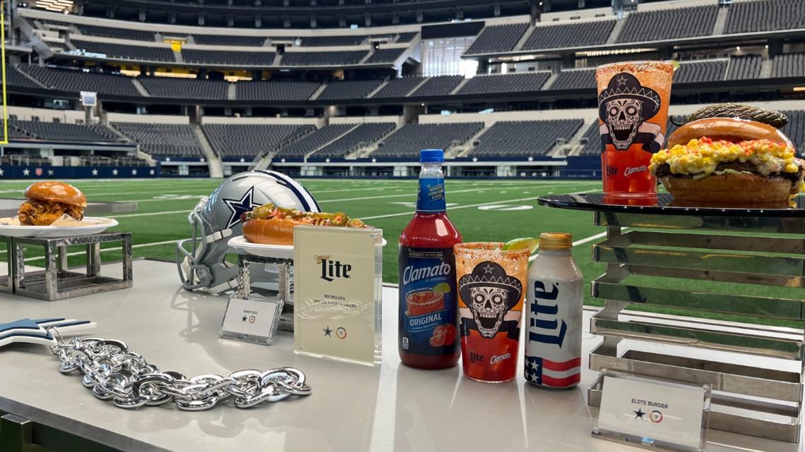 Cowboys show off new menu, merchandise at AT&T Stadium for 2025 season