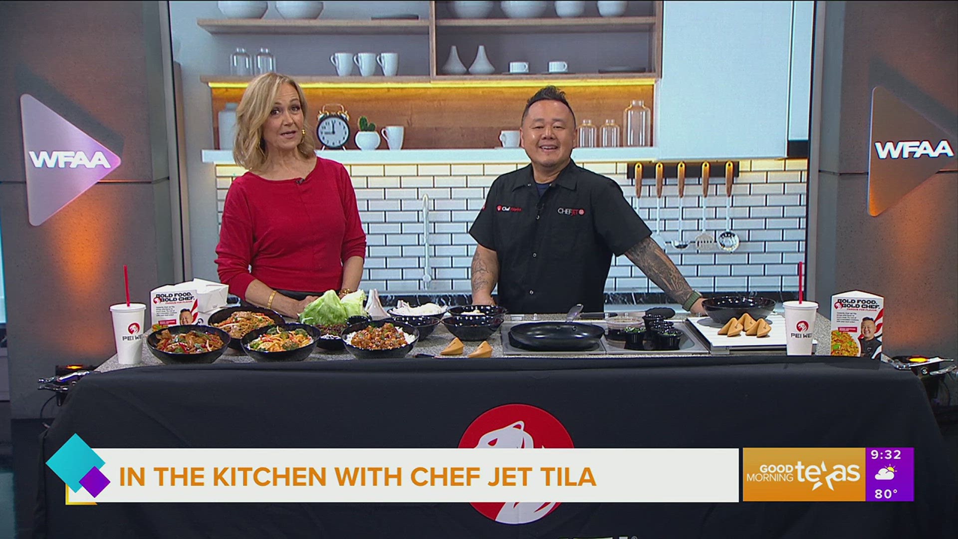Celebrity Chef Jet Tila shares some of the new dishes he curated tor Pei Wei.