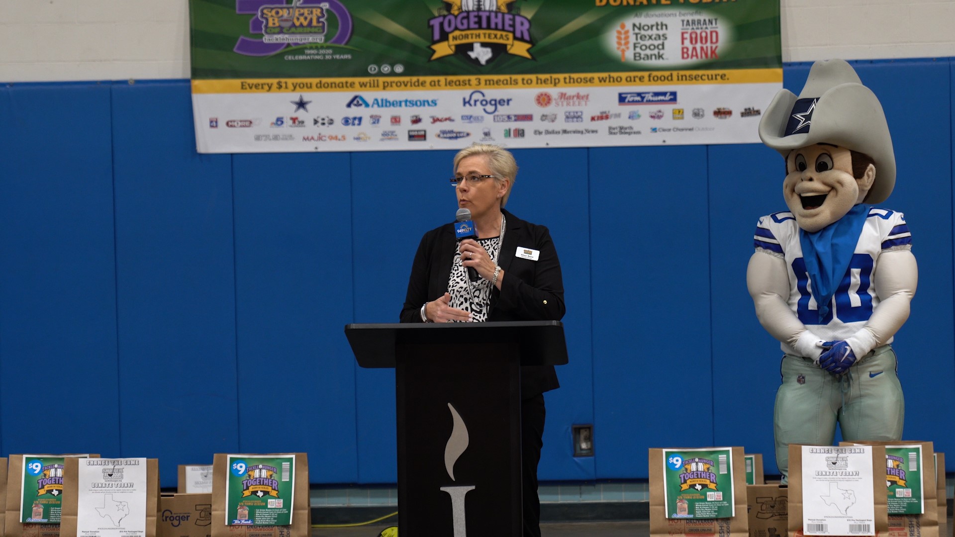 Souper Bowl of Caring celebrates its 30th anniversary with the 2020 North Texas Kick Off at Nimitz High School In Irving.