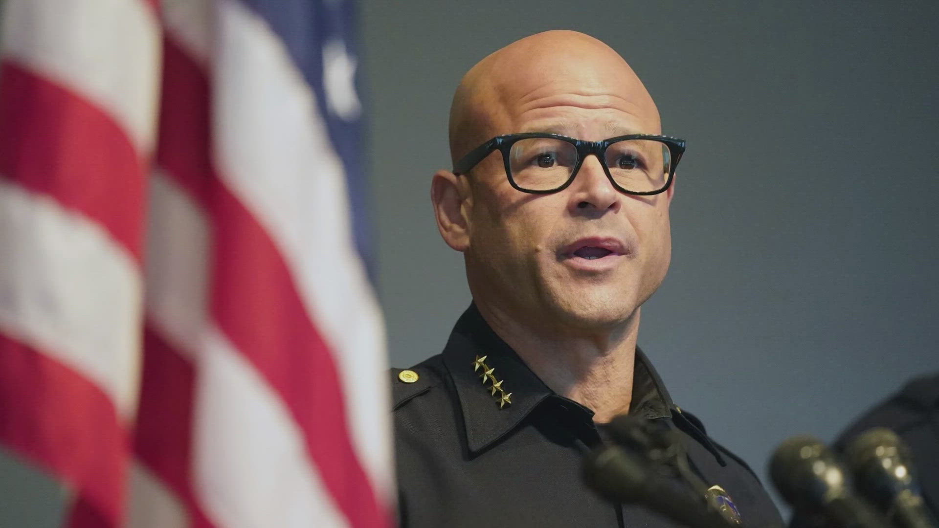 Michael Igo took over from former Dallas Police Chief Eddie Garcia on an interim basis in October 2024.