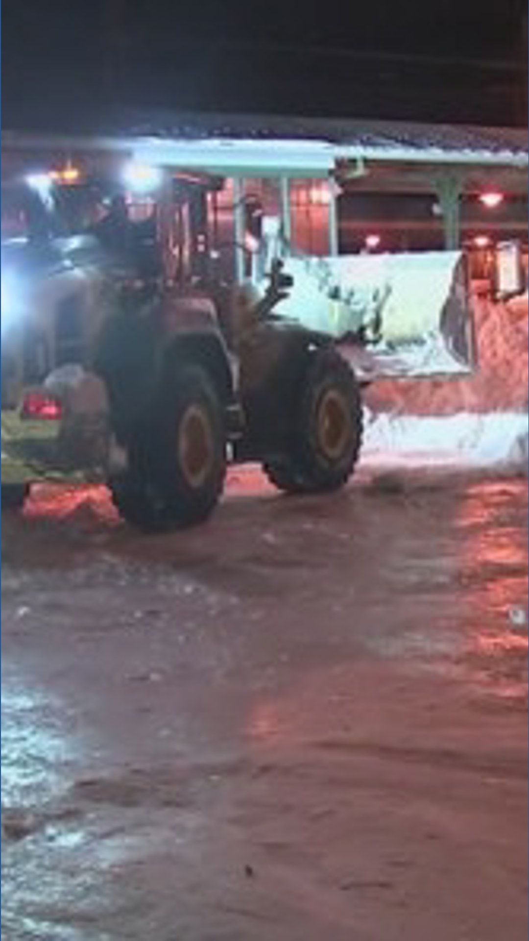 The East Coast was battered with snow during a bomb cyclone storm there ...