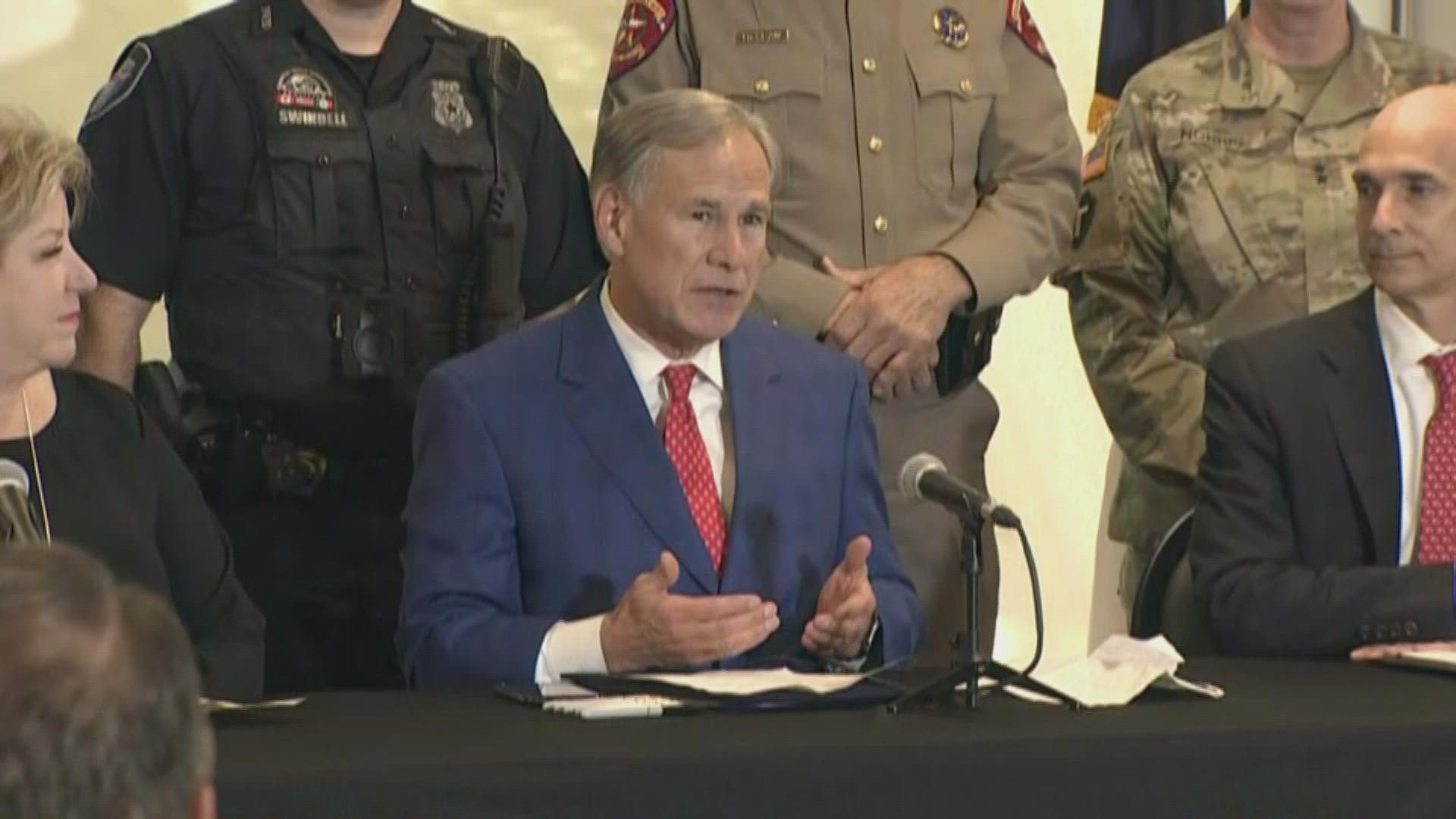 Texas Gov. Greg Abbott was in Fort Worth to sign House Bill 9, which provides $1.8 billion in funding for border security.