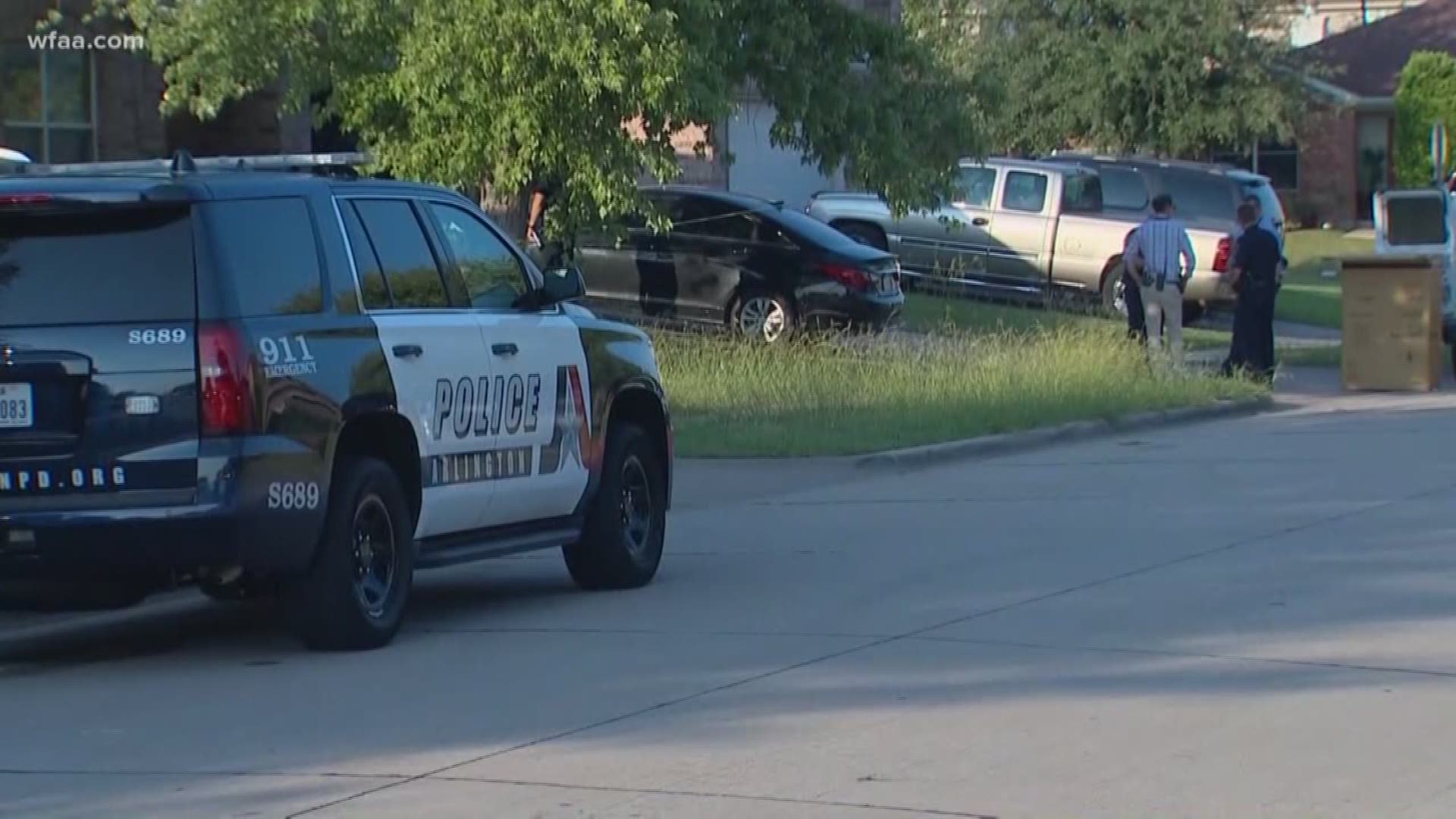 Police in Fort Worth and Arlington responded to a total of three shootings involving children Sunday. In two of the cases, police say, a juvenile sibling is suspected in the shootings. One of the victims, a 4-year-old boy, died, police said. More: https://on.wfaa.com/30kVkYL