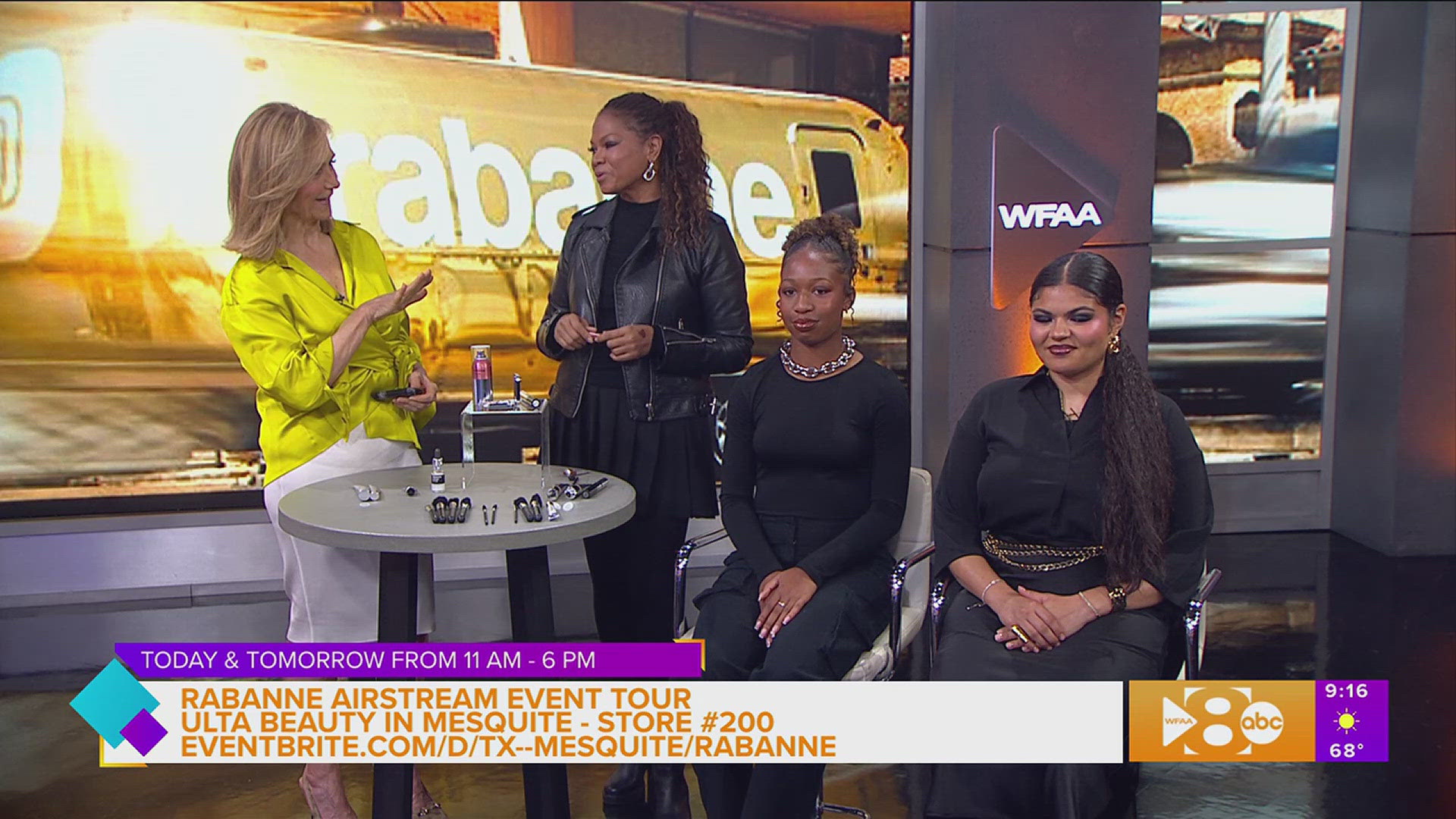 Rabanne Global Makeup Artist Brand Ambassador Cynde Watson shares how to take the Fashion Week trends to everyday & where to see the Rabanne Airstream.