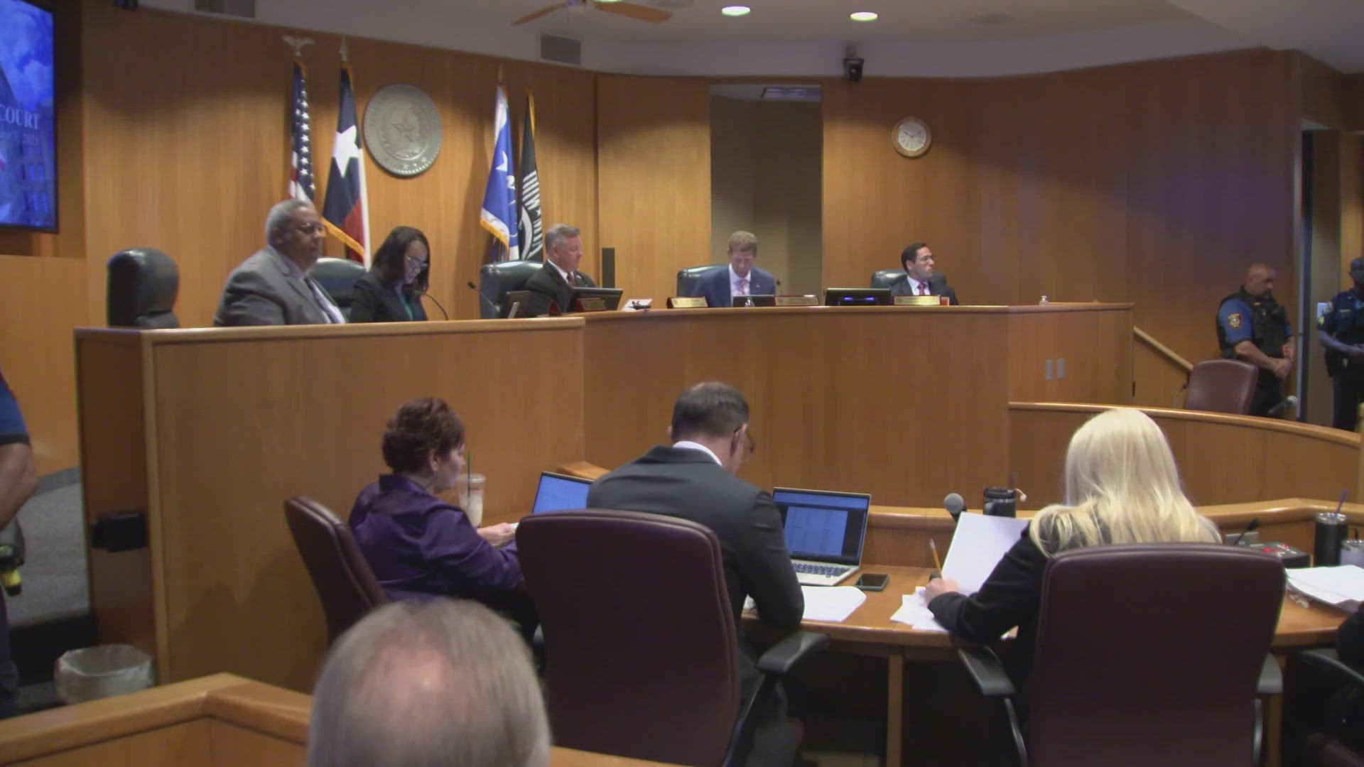 The Tarrant County redistricting plan involved seven different new map options. 