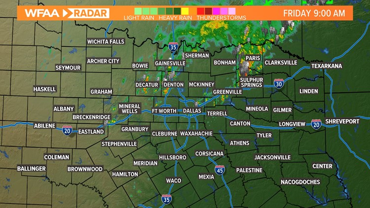 Dallas weather march 2025